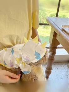 PETSIN 春夏新款恐龙变身服，狗狗防溅雨衣，泰迪熊，小型犬，宠物防雨服，宠物用品 - 彩色 - 查看 10