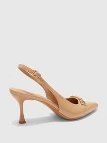 CUCCOO BIZCHIC Women Heeled Sandals Spring Shoes - Apricot - View 9
