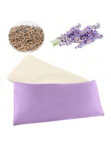 1PC Lavender Scented Weighted Eye Mask For Microwave Heating Yoga Relaxation Sleep Warm Cold Compress Soothing Aromatherapy Self Care - Multicolor - View 12