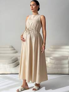 MaterniWear 夏季孕妇装 工作服 孕妇工作套装 孕妇工作连衣裙。孕妇夏季休闲度假日常通勤纯色无袖扭结松紧腰带口袋连衣裙，复古风格长裙 夏季米色连衣裙 女士长裙 休闲香槟色连衣裙 优雅长裙 女士米色连衣裙 优雅香槟色伴娘礼服 米色长裙 优雅长款连衣裙 香槟色优雅连衣裙 孕妇装 迎婴派对礼服 孕妇吊带裙 孕妇写真礼服 孕妇休闲装 孕妇写真礼服 孕妇写真礼服 孕妇长款连衣裙 无袖孕妇装 女士裹身连衣裙 Zanzea 女士连衣裙 Ycv9w 女士连衣裙折扣码 惊艳连衣裙 女士孕妇装 孕妇写真礼服 女士连衣裙 正式礼服 舒适连衣裙 女士孕妇装 孕妇正式礼服 孕妇派对礼服 孕妇婚礼礼服 - 杏色 - 查看 6