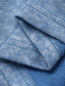 DAZY Women's Round Neck Sleeveless Casual Long Dress With Youthful Elegant Style - Aqua Blue - View 3