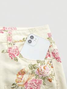 Maija Minifalda de mezclilla con estilo Y2K, adecuada para conciertos de música y atuendos de regreso a la escuela - Multicolor - Ver 8