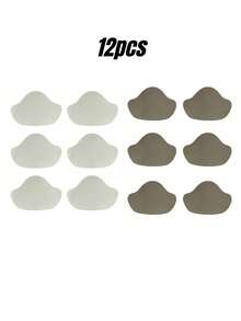 6 Stücke/12 Stücke selbstklebende Schuh-Reparatur-Patches für Sportschuhe - Schuh-Pflegezubehör für Ferse und Futter - Verschleißfest, und einfach zu verwendende Aufkleber für langanhaltenden Schutz - Verschiedenfarbig - Übersicht 14