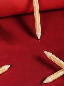 Joivida 2/4/6Pcs Creative Decompression Match Retractable Gel Pen | 0.5mm Black Double Bead, Quick-Drying Smooth Stable.Squeeze Head Stress Relief, Festive Gift For New Year BackSchool Birthday,Friends Family Lovers - multicolor - View 7