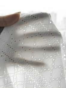 Young Girls' White Pearl Trim Bow Tie T-Shirt, Cute Casual Everyday Versatile - White - View 5