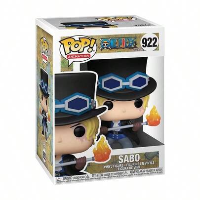  Mô hình Funko Pop Vinyl sưu tầm, nhân vật anime One Piece Sabo #922, mô hình trưng bày có hộp, trang trí bàn làm việc, quà tặng cho nữ giới, quà sinh nhật, quà tặng ngày lễ, đầu to dễ thương.