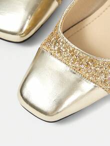 CUCCOO HITCHD Women Pumps Summer Shoes Wedding Shoes Bride Shoes - Gold - View 11