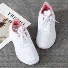 TENIS DEPORTIVOS DE TELA PARA MUJER - Blanco - Ver 4