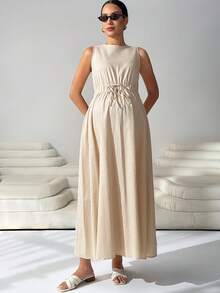 MaterniWear 夏季孕妇装 工作服 孕妇工作套装 孕妇工作连衣裙。孕妇夏季休闲度假日常通勤纯色无袖扭结松紧腰带口袋连衣裙，复古风格长裙 夏季米色连衣裙 女士长裙 休闲香槟色连衣裙 优雅长裙 女士米色连衣裙 优雅香槟色伴娘礼服 米色长裙 优雅长款连衣裙 香槟色优雅连衣裙 孕妇装 迎婴派对礼服 孕妇吊带裙 孕妇写真礼服 孕妇休闲装 孕妇写真礼服 孕妇写真礼服 孕妇长款连衣裙 无袖孕妇装 女士裹身连衣裙 Zanzea 女士连衣裙 Ycv9w 女士连衣裙折扣码 惊艳连衣裙 女士孕妇装 孕妇写真礼服 女士连衣裙 正式礼服 舒适连衣裙 女士孕妇装 孕妇正式礼服 孕妇派对礼服 孕妇婚礼礼服 - 杏色 - 查看 9