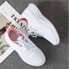 TENIS DEPORTIVOS DE TELA PARA MUJER - Blanco - Ver 6