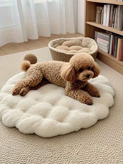 冬季保暖加厚宠物垫，猫狗舒适睡垫，家居地毯，宠物用品，舒适配件