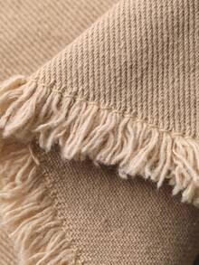 DAZY Tween Girls Frayed Hem Denim Shorts - Khaki - View 7