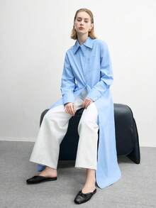 CUCCOO BIZCHIC 女士法式平底拖鞋，夏季百搭新款蝴蝶结编织闭趾穆勒鞋 - 黑色 - 查看 6