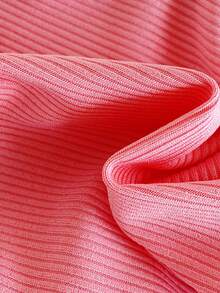 SHEIN Conjunto de 3 peças de calças flare de malha lisa para meninas, com cintura elástica, para uso casual no dia a dia, com adorável estampa de corações. Ideais para primavera, verão e outono. - Multicolorido - Ver 7