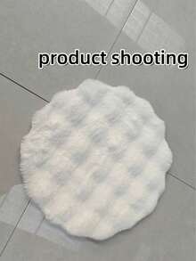 1pc Pet Sleeping Mat, Winter Pet Blanket, Dog Pad, Cat Pad, Cat Sleeping Mat, Pet Dedicated Floor Mat - White - View 5