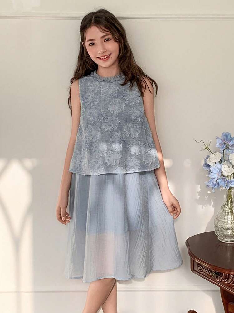 Tween Girls Casual Dress, Autumn