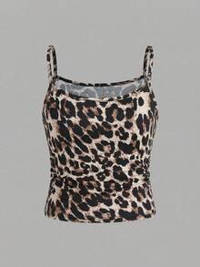 SHEIN Girlism 3件套 少女修身休闲运动吊带背心基础款上衣 - 彩色 - 查看 9