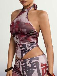 SHEIN ICON Camiseta de tirantes estampada para mujer - Multicolor - Ver 6