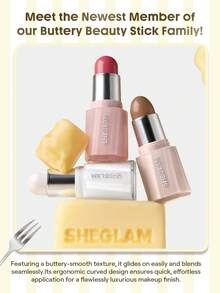 SHEGLAM Buttery Buff 修容與古銅色棒-Golden Sun 品牌 美容 化妝 化妝品 適合女性與女孩 完美搭配夏季春季 Y2K 時尚 流行 生日 母親節禮物 假期 派對準備就緒 最佳顏色 - Golden Sun - 查看 9