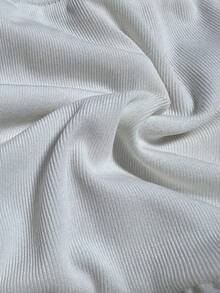 GlowEve New Spring/Summer Sweet & Spicy Elegant Casual Bandeau Embroidered Double Ruffle Splice Button Camisole Top, Designed Specifically For Women - White - View 5