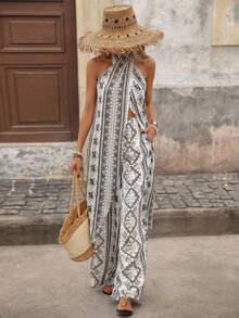 Brillora 女士优雅浪漫舒适简约印花条纹两件套，黑色两件套和白色两件套，春夏款 - 黑與白 - 查看 10