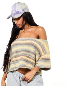 SUMWON WOMEN Floral Print Baseball Cap With Purple Botanical Design Adjustable Dad Hat Casual Headwear Outdoor Fashion Accessory - Multicolor - View 2