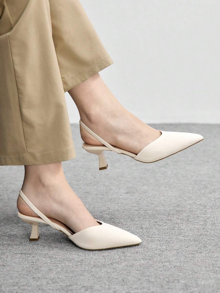 CUCCOO BIZCHIC Giày cao gót nữ - trắng - Xem 1