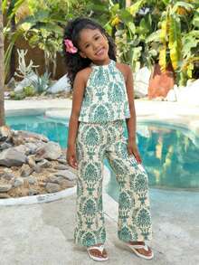 女孩T恤套装 - 彩色 - 查看 3