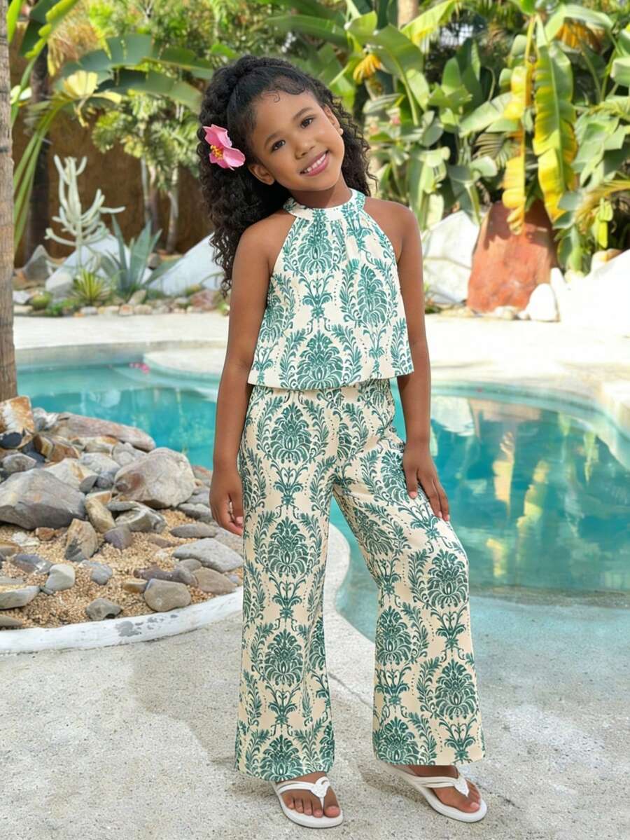 Young Girls T-Shirt Co-Ords - Multicolor - View 1