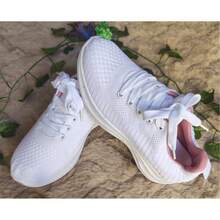 TENIS DEPORTIVOS DE TELA PARA MUJER - Blanco - Ver 2