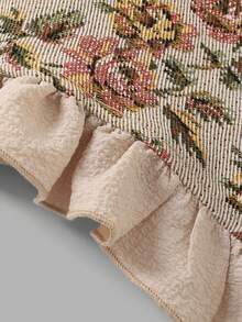 SHEIN 年轻女孩碎花休闲衬衫 - 白色 - 查看 4