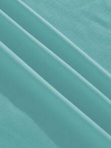 Manfinity RSRT 热带椰树沙滩印花男士圆领短袖湖蓝色T恤套装，男士美式沙滩风圆领湖蓝色T恤套装 - 彩色 - 查看 4