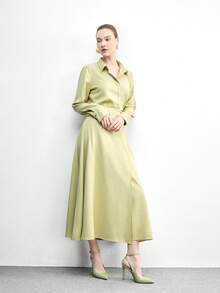 CUCCOO BIZCHIC New Versatile Pointed Toe Women's High Heels For Christmas Valentine's Day - Light green - View 6