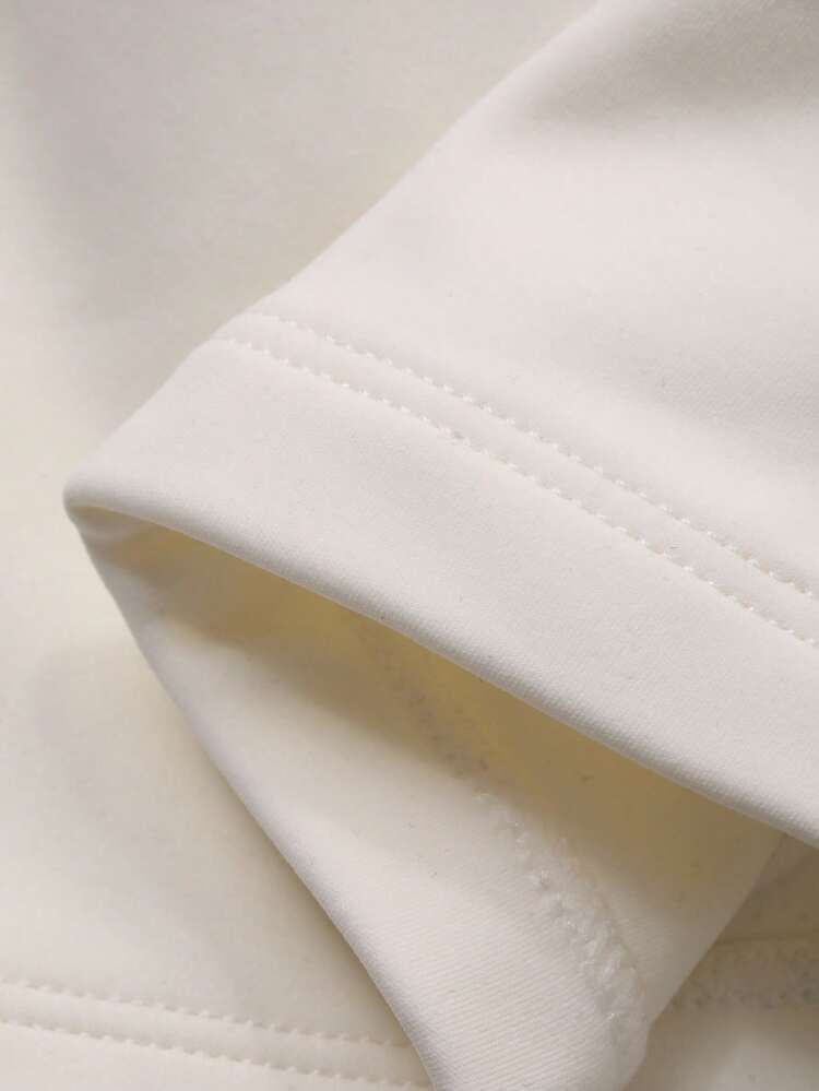 Contrast Trim Seamless Fitted Padded Sports Bra Crop Top For Women Lingerie For Women