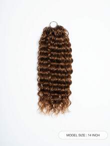 Boho Braids 1 Gói Tóc Giả Kiểu Sóng Nước, Tóc Móc Lông Vũ, Tóc Thật Tách Sẵn, Có Thể Tái Sử Dụng, Dùng Cho Kiểu Tóc Bện Boho Không Nút Thắt, Kiểu Tóc Bảo Vệ, Màu Nâu Đỏ Hoa, Tóc Remy Brazil Mềm Mịn, Thích Hợp Cho Hàng Ngày, Thân Thiện Với Người Mới Bắt Đầu - S30 - Xem 7
