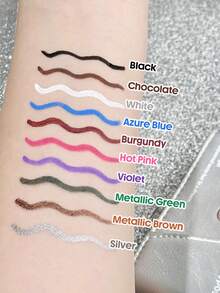 SHEGLAM Boldline Longwear Multi-Function Gel Liner-Chocolate Kohl Kajal Henna Brand Beauty Makeup Face Paint Cosmetic For Women Girls Perfect For Winter Spring Ideal For Y2K Fancy Fashion Suitable For Birthday Valentine'S Day Gift Rave Party Ready Best Color - Chocolate - View 9