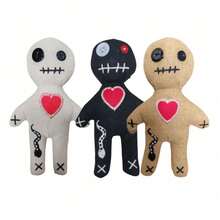 Búp bê Voodoo, Búp bê mắt phù thủy, Búp bê ma đáng sợ, Đồ trang trí Giáng sinh đáng sợ, Đồ chơi Voodoo dành cho người lớn, Đạo cụ phù thủy - Nhiều màu - Xem 13