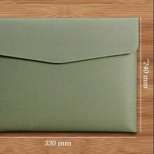 Bolsa de archivo tamaño A4, de gran capacidad, tamaño grande, bolsa de almacenamiento popultalla grandemás vendida, adecuada para almacenar documentos de la empresa, exámenes escolares, informes de pruebas de embarazo - A4 - Ver 14