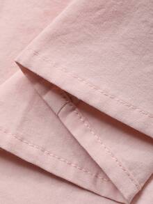 DAZY Infant/Toddler Girls' French Style Bow Back Sleeveless Summer Dress - Pink - View 3