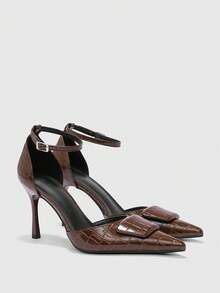 CUCCOO BIZCHIC 女士高跟鞋 - 咖啡棕 - 查看 7