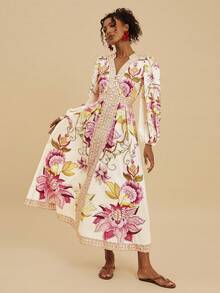 Travachic 度假风、编织风、休闲夏季度假女装、波西米亚海滩度假装、波西米亚时尚、乡村音乐会装、节日庆典装、女士海滩装、女士夏季装、老钱风格女装、毕业装、夏季连衣裙、女士生日礼服、波西米亚风服装 - 彩色 - 查看 7