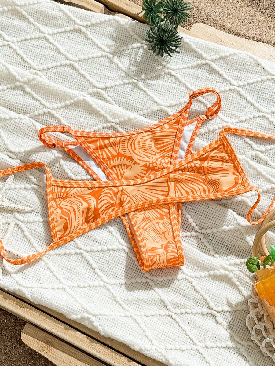 Swim Vcay Bộ bikini hai mảnh gợi cảm dành cho nữ, mẫu mới Xuân/Hè 2026, thích hợp cho kỳ nghỉ biển. - Nhiều màu - Xem 1