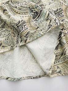 Franclia Women's Vacation Style Printed Open Back Tie Strap Dress - Multicolor - View 4