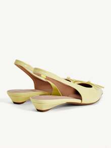 CUCCOO CHICEST Giày bệt nữ - Màu vàng - Xem 10