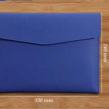 Bolsa de archivo tamaño A4, de gran capacidad, tamaño grande, bolsa de almacenamiento popultalla grandemás vendida, adecuada para almacenar documentos de la empresa, exámenes escolares, informes de pruebas de embarazo - A4 - Ver 16