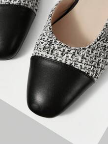 MOTF PREMIUM ZAPATOS PLANOS DE MUJER CON TIRAS CRUZADAS CÓMODOS - Negro - Ver 5