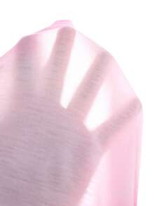 Sparklyn Girls' Casual Cute Plaid Cherry Print T-Shirt And Pants Set - Pink - View 5