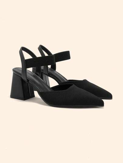 CUCCOO BASICS Giày cao gót mũi nhọn quai ngang mắt cá chân dành cho nữ, thiết kế tối giản cổ điển, thích hợp cho đi làm, hẹn hò, dự tiệc, kỳ nghỉ hoặc đám cưới.