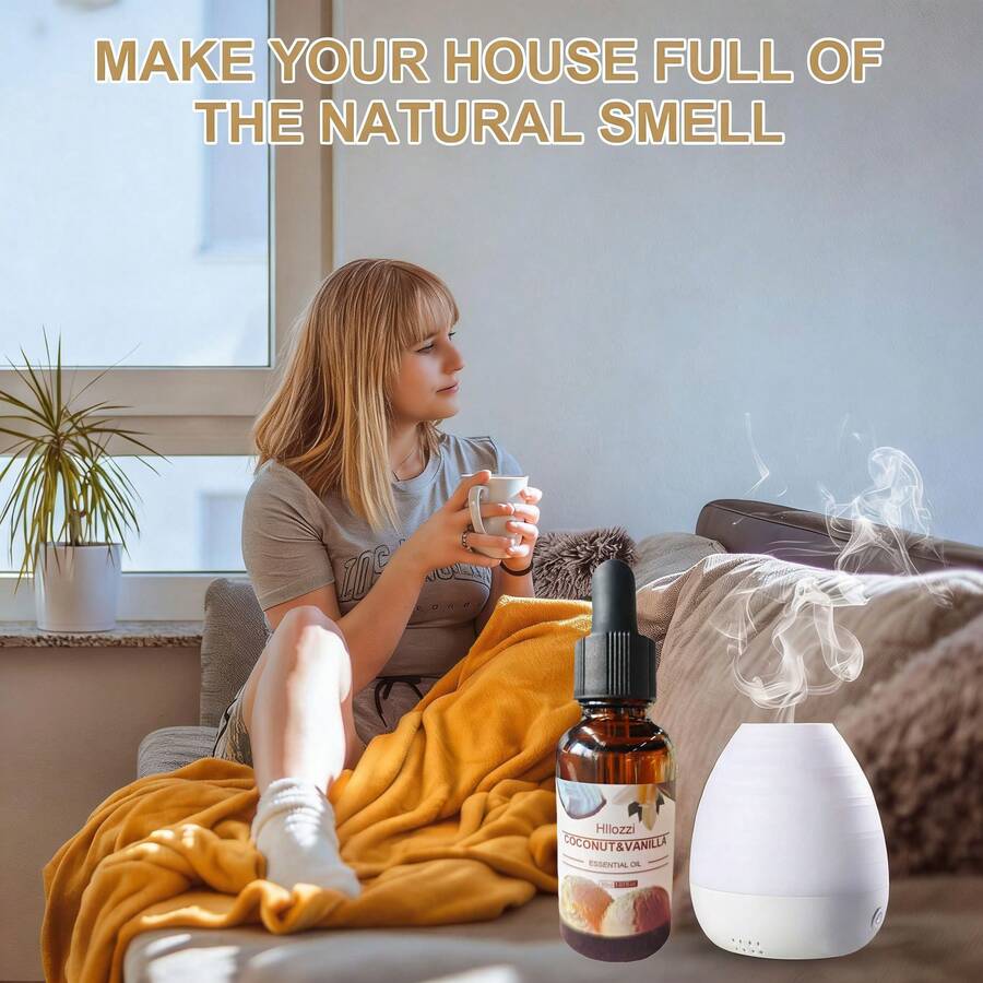 1/2 lọ tinh dầu vani 30ml, thích hợp dùng để massage, tắm, dưỡng ẩm, chăm sóc móng và thư giãn bằng liệu pháp hương thơm. Cũng thích hợp dùng cho máy tạo độ ẩm. - nhiều mùi hương - Xem 1