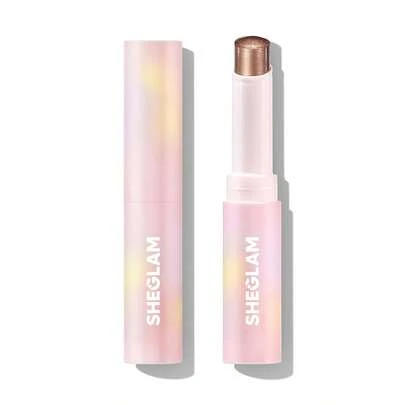 SHEGLAM Crystal Jelly Glaze Stick-Satin Suede Brand Beauty Makeup Face Paint Cosmetic For Women Girls Perfect For Spring Summer Ideal For Y2K Fancy Fashion Suitable For Birthday Mother'S Day Gift Rave Party Ready Best Color